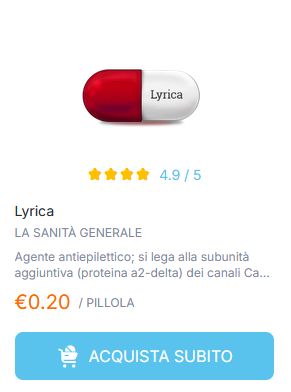 Prezzo per Lyrica 150 mg - 56 Capsule Rigide